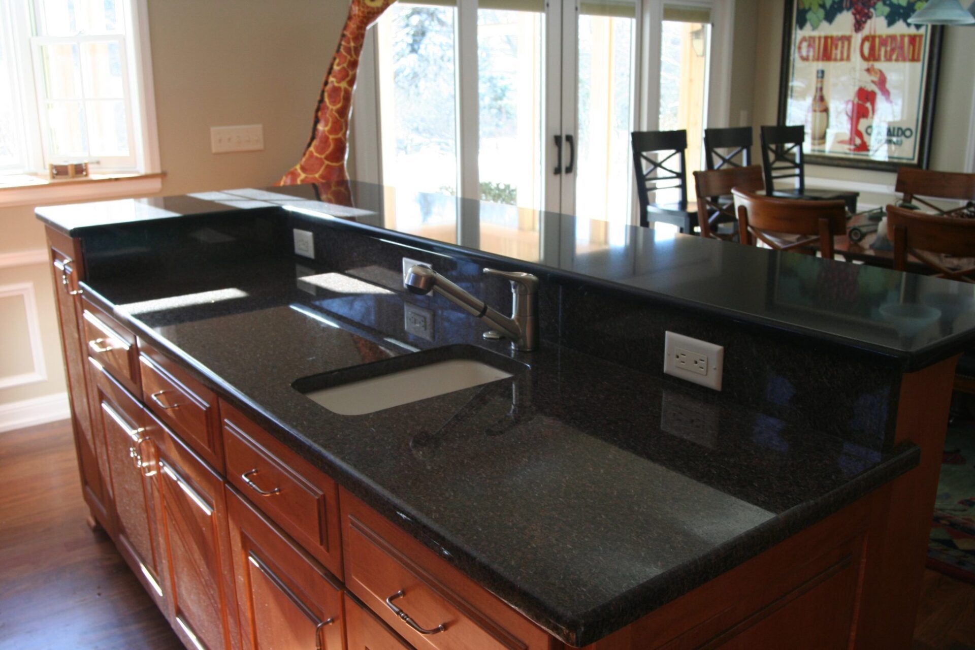 Apartment countertop