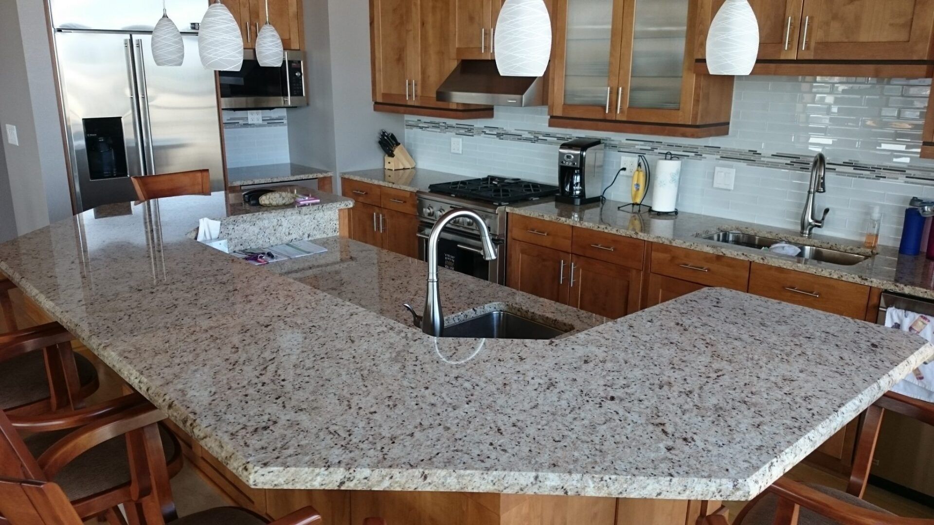 Apartment countertop