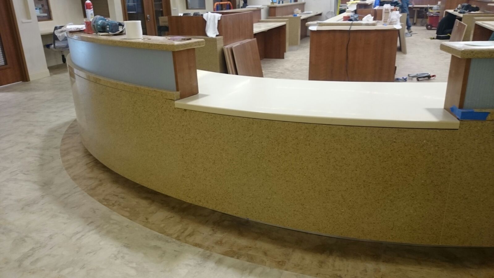 Commercial countertop