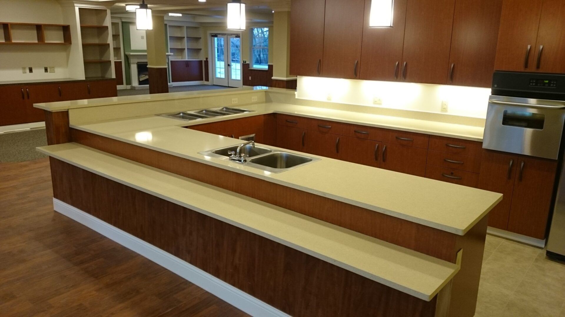Commercial countertop