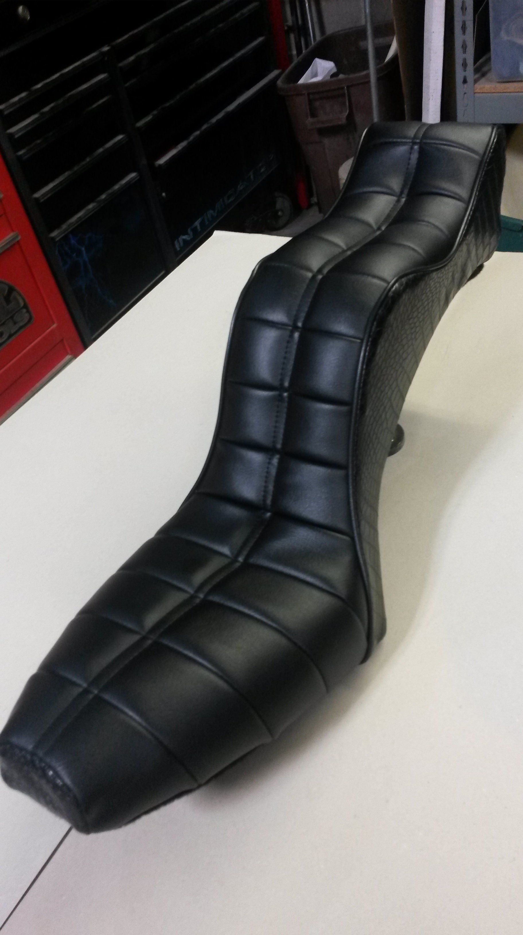 Custom bike seat
