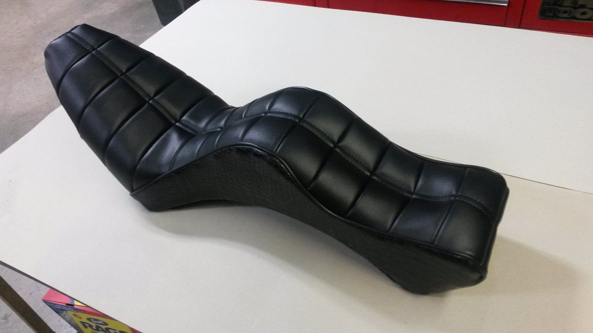 Custom bike seat