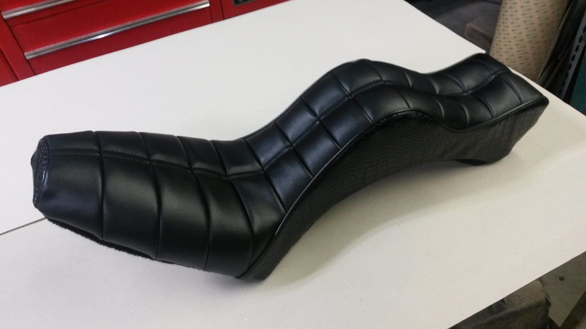Custom bike seat