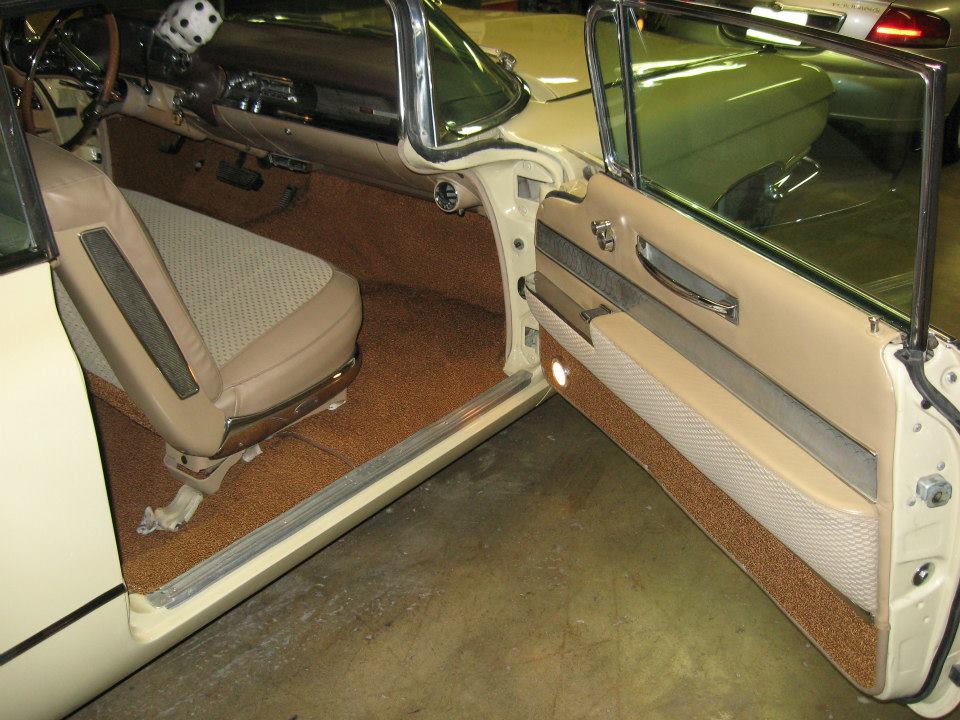 Car seats and door panel