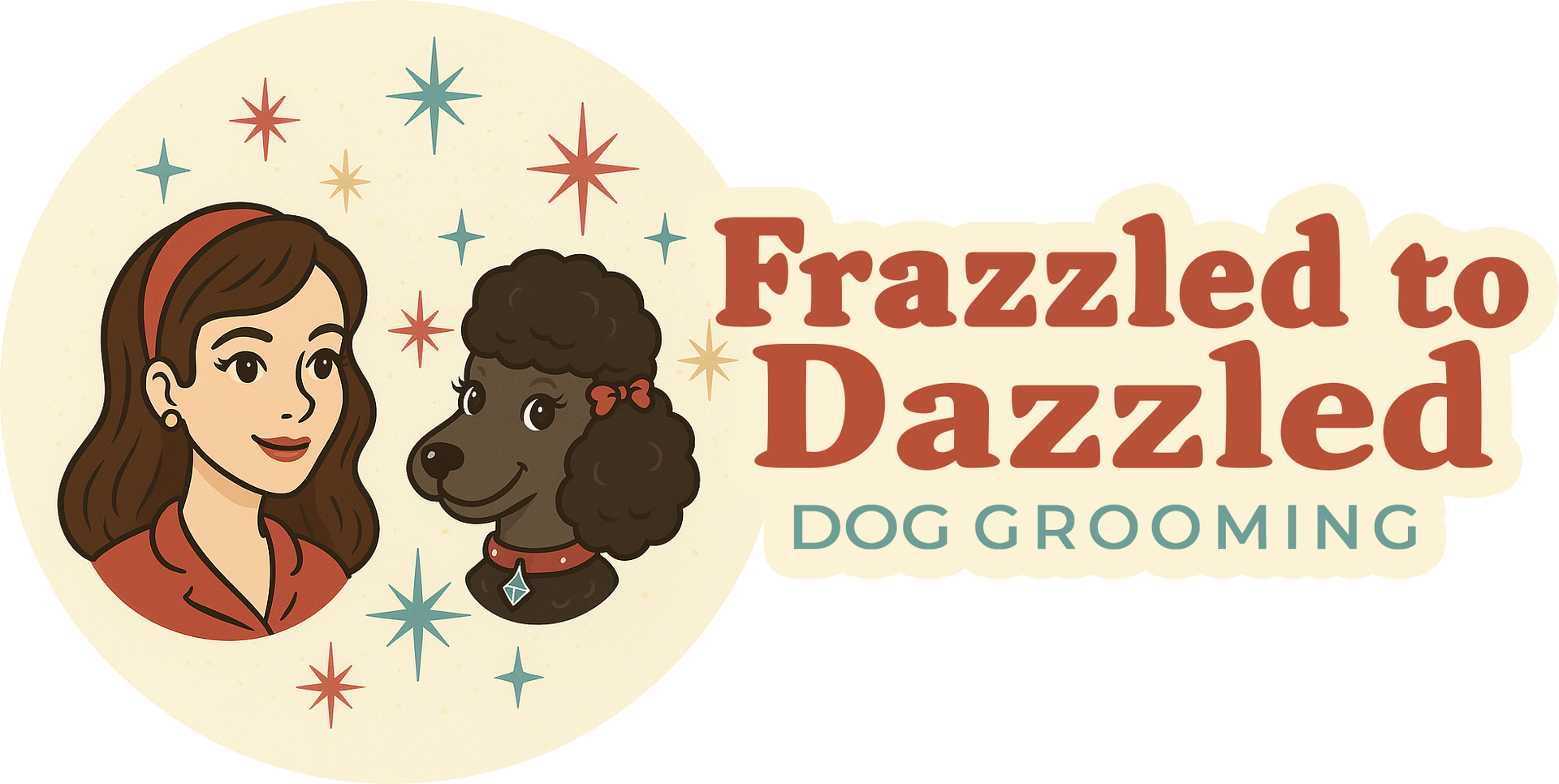 Frazzled to Dazzled Logo