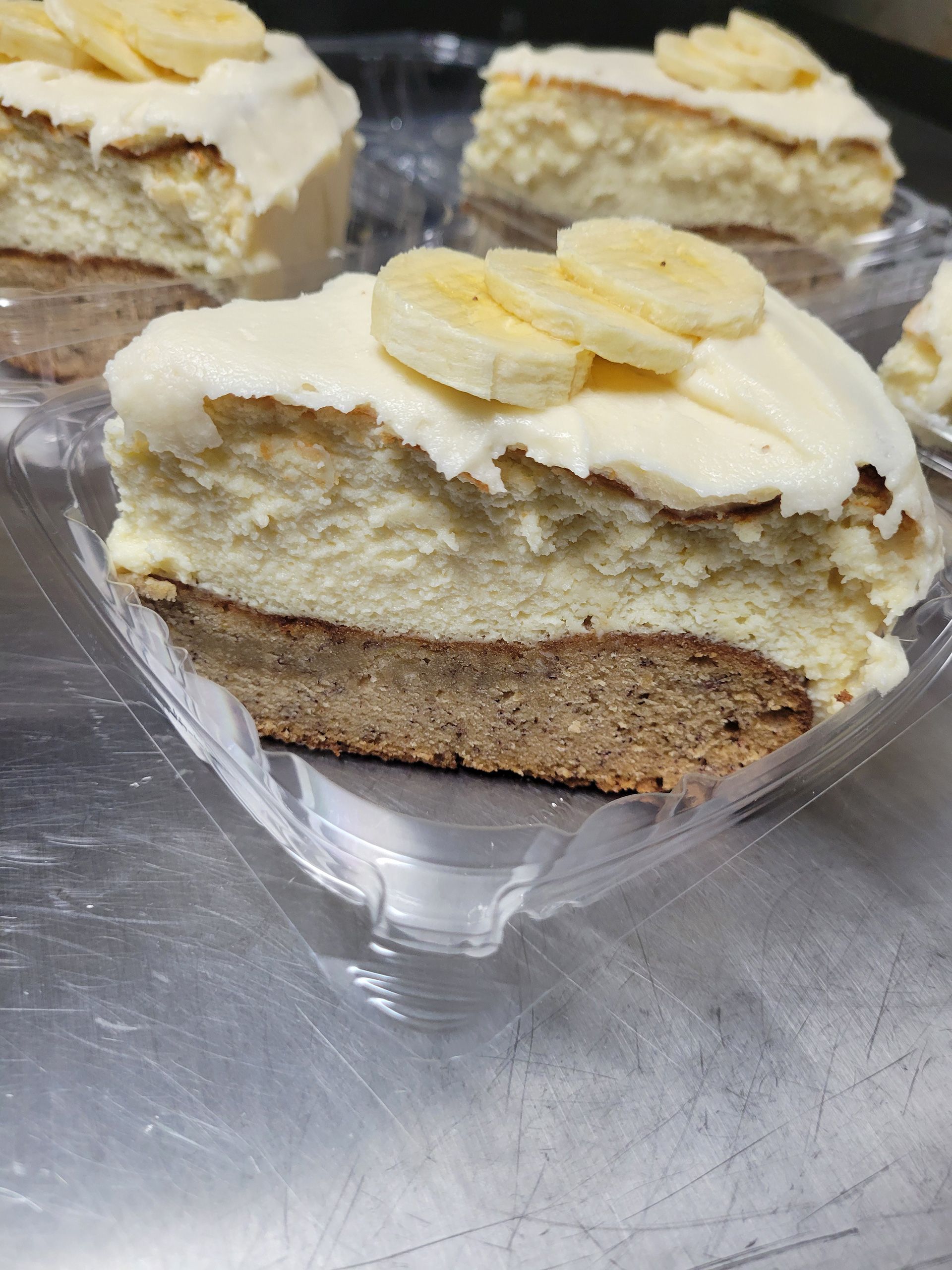 Banana cheesecake