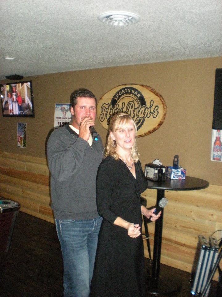 People having fun inside the sports bar