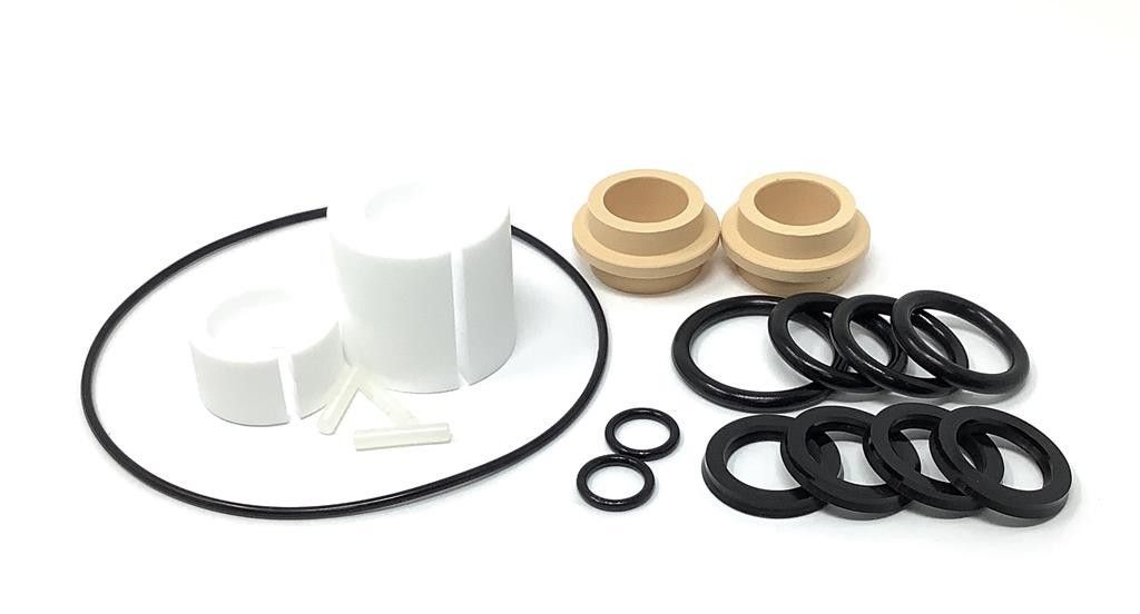 761 Series Repair Kit that includes assorted plumbing seals and fittings: black O-rings, tan gaskets, and white plastic rings on a white background