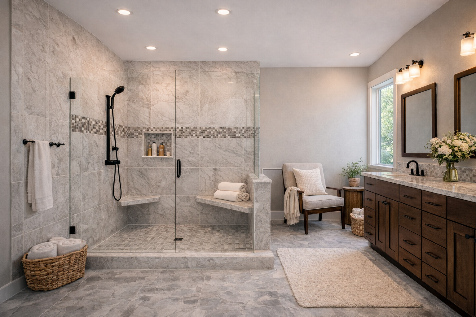 Bathroom Remodel with Custom Tile in Prescott AZ: What 25+ Years Has Taught Us