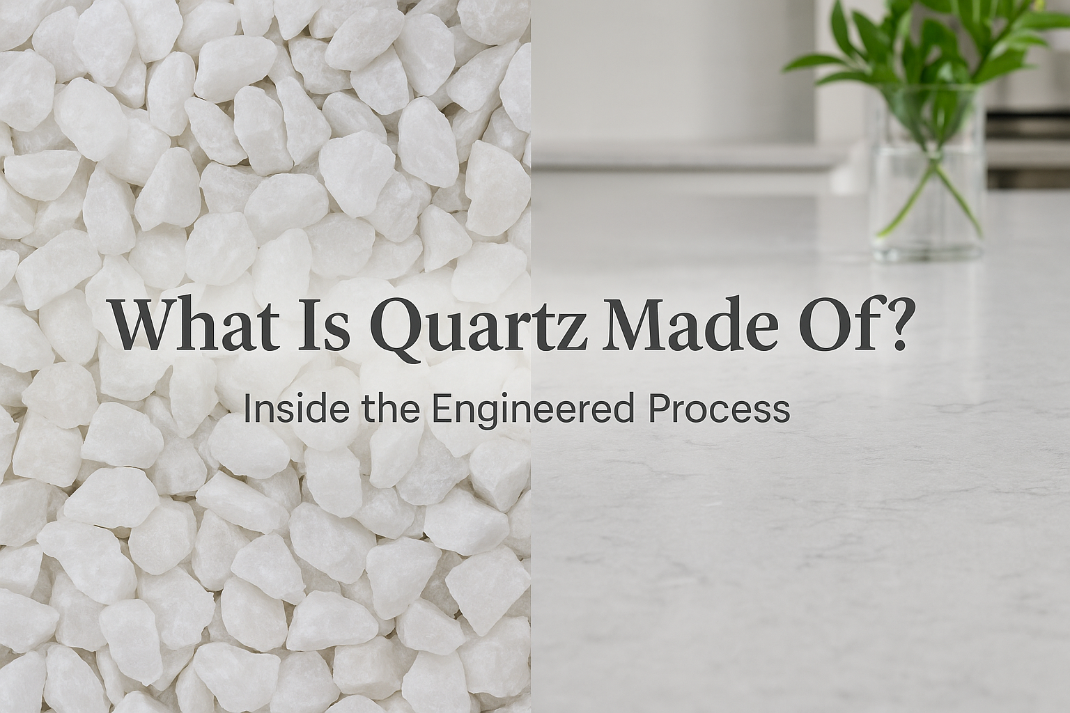 What Is Quartz Made Of? Inside the Engineered Process