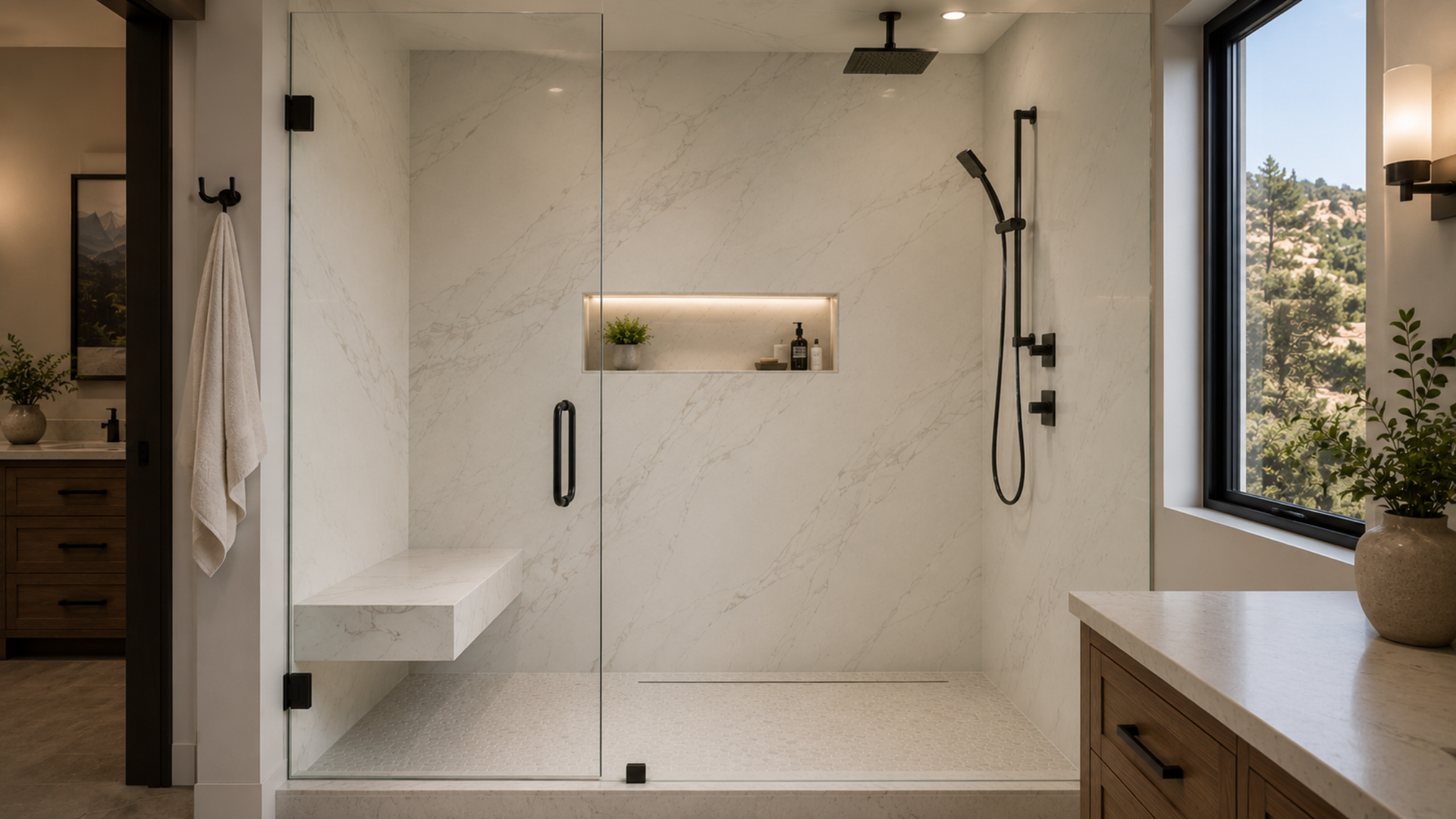 Why More Homeowners Are Choosing Quartz for Shower Walls