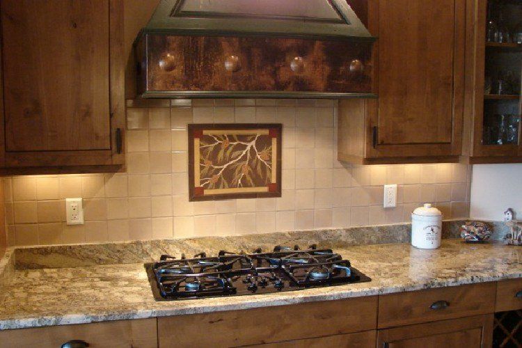Backsplash and countertops