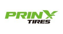 PRINX TIRES logo in green and black on a white background