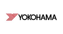 Yokohama logo with red emblem and black text on a white background