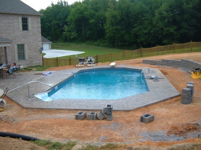 Octagon Shaped Pool