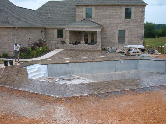 Octagon Shaped Pool