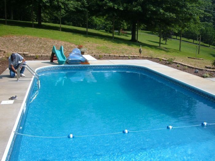 Simple Rectangle Shaped Pool