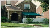Residential front yard awning