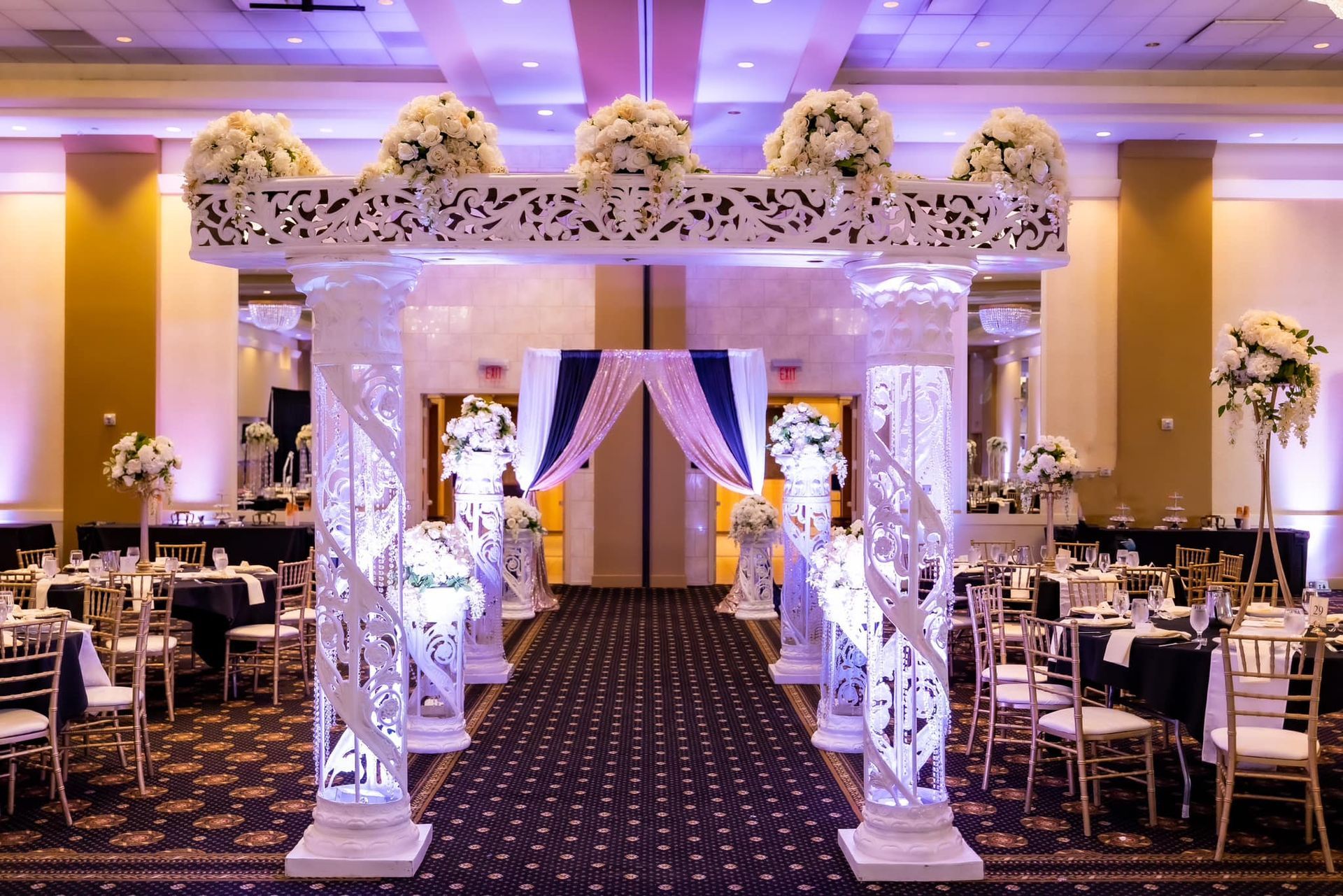 Decorated events place