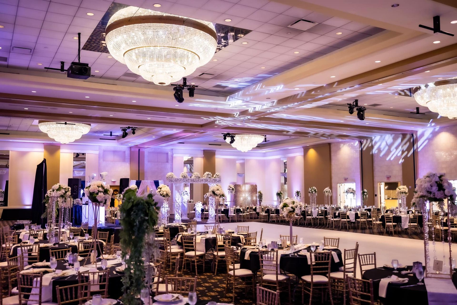 Decorated events place