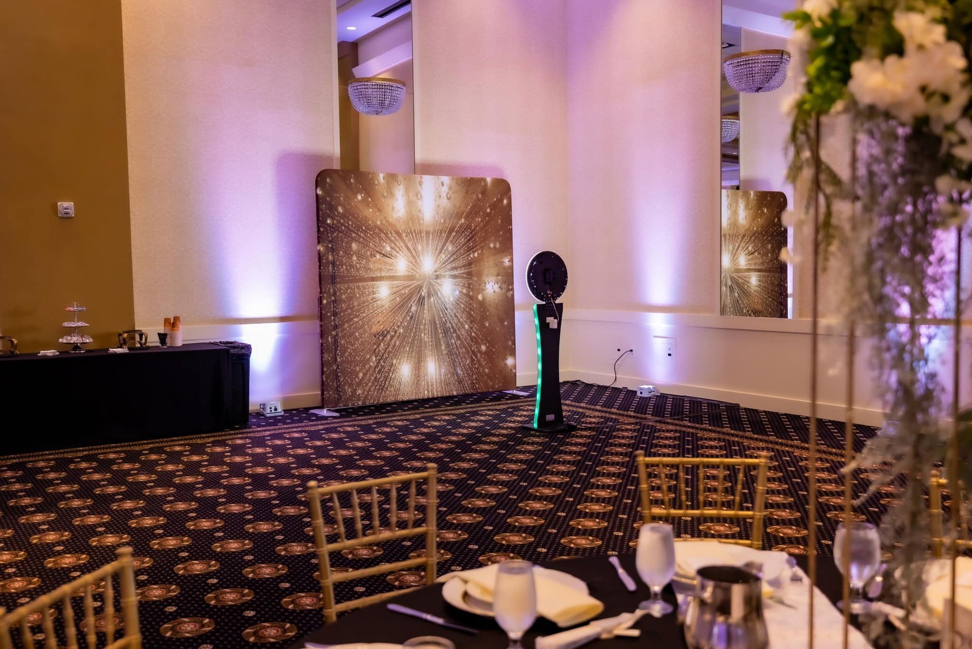 Decorated events place