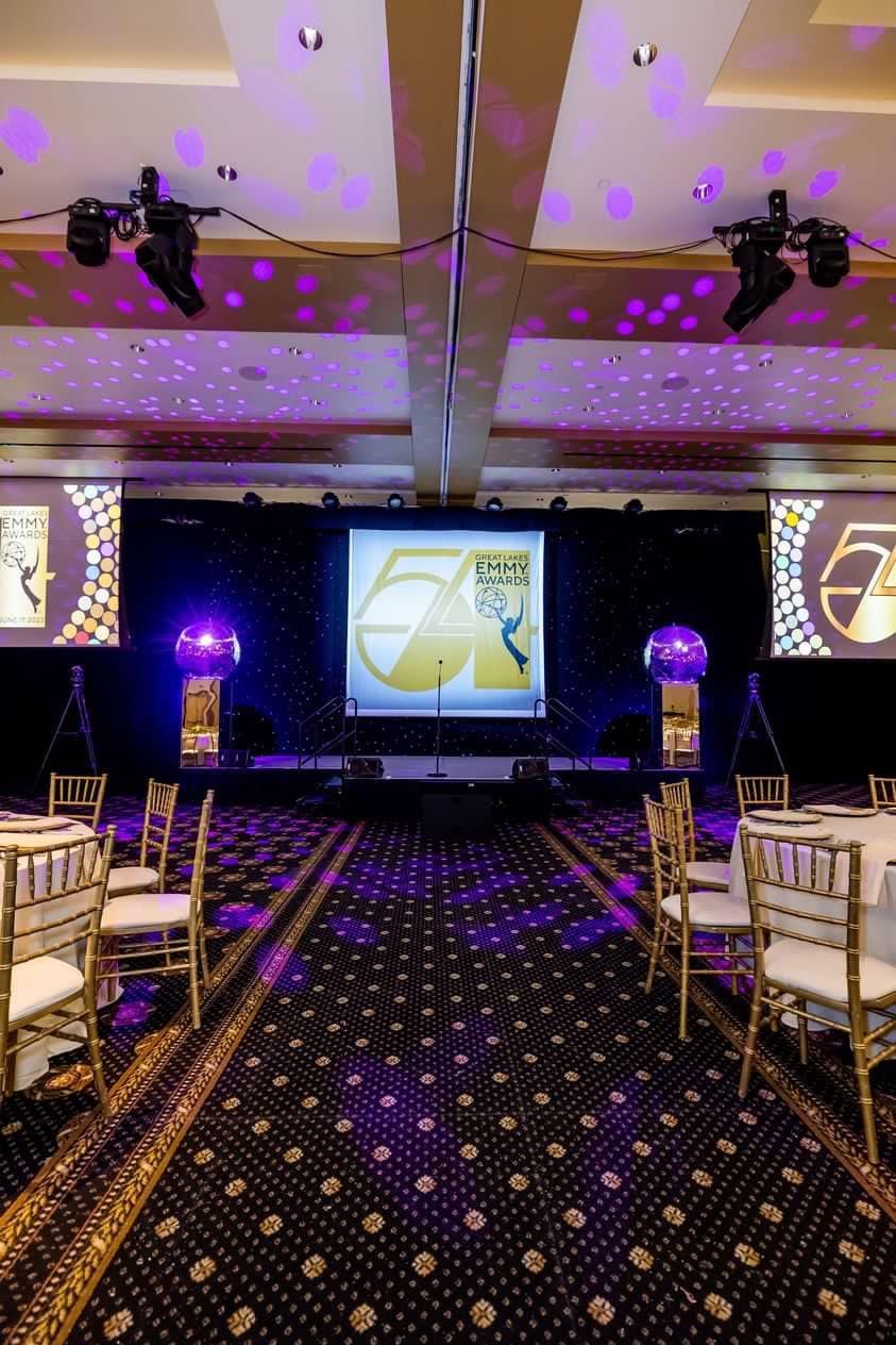 Decorated events place