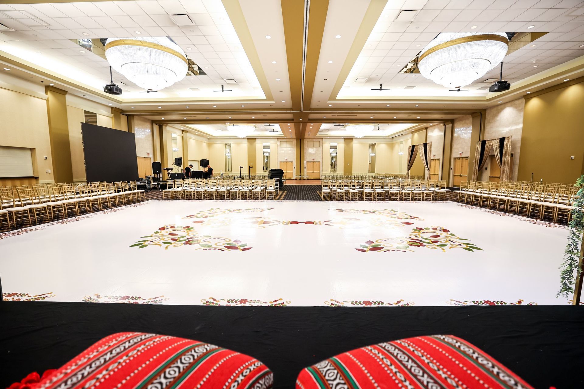 Decorated events place