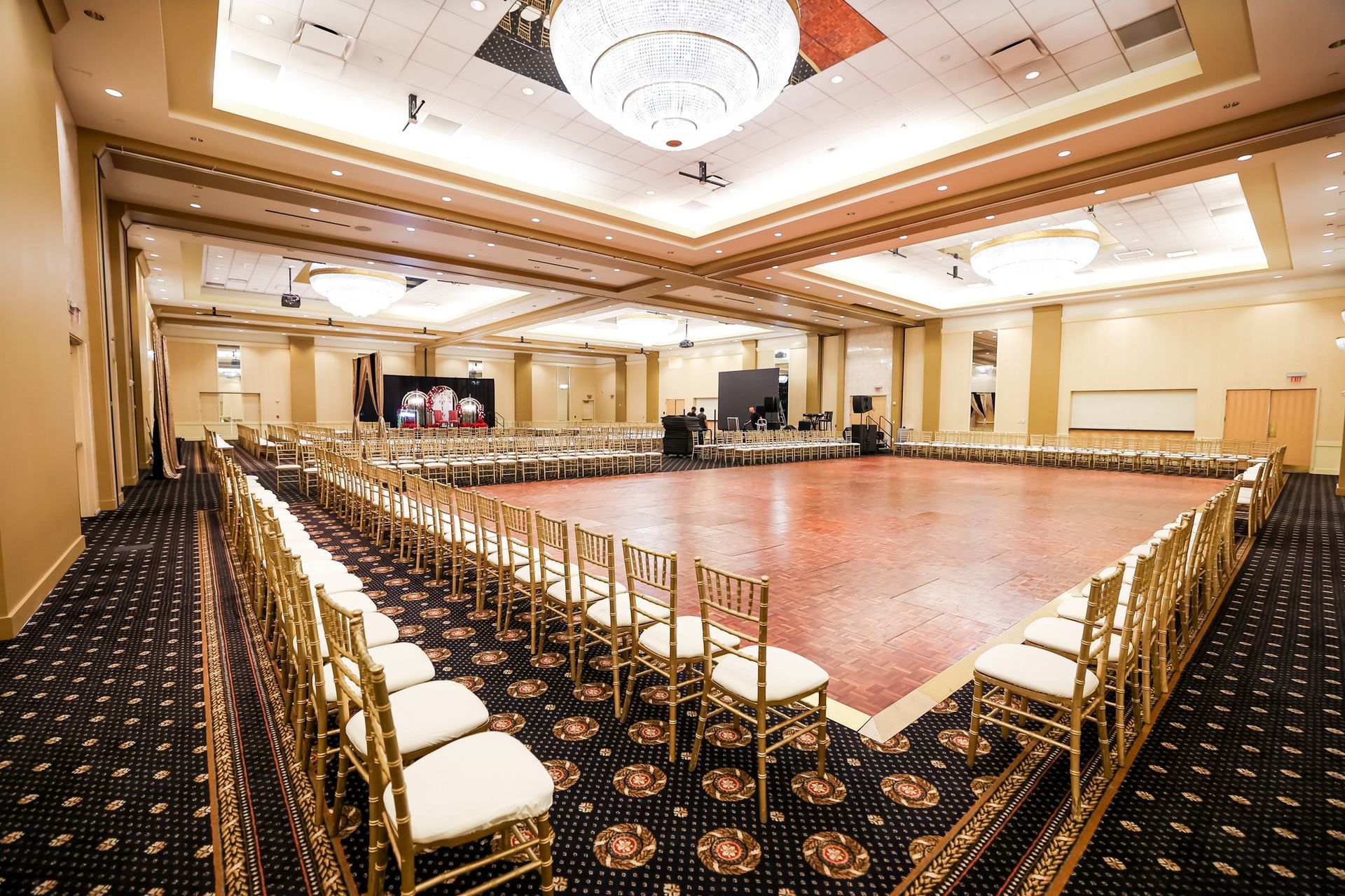 Decorated events place