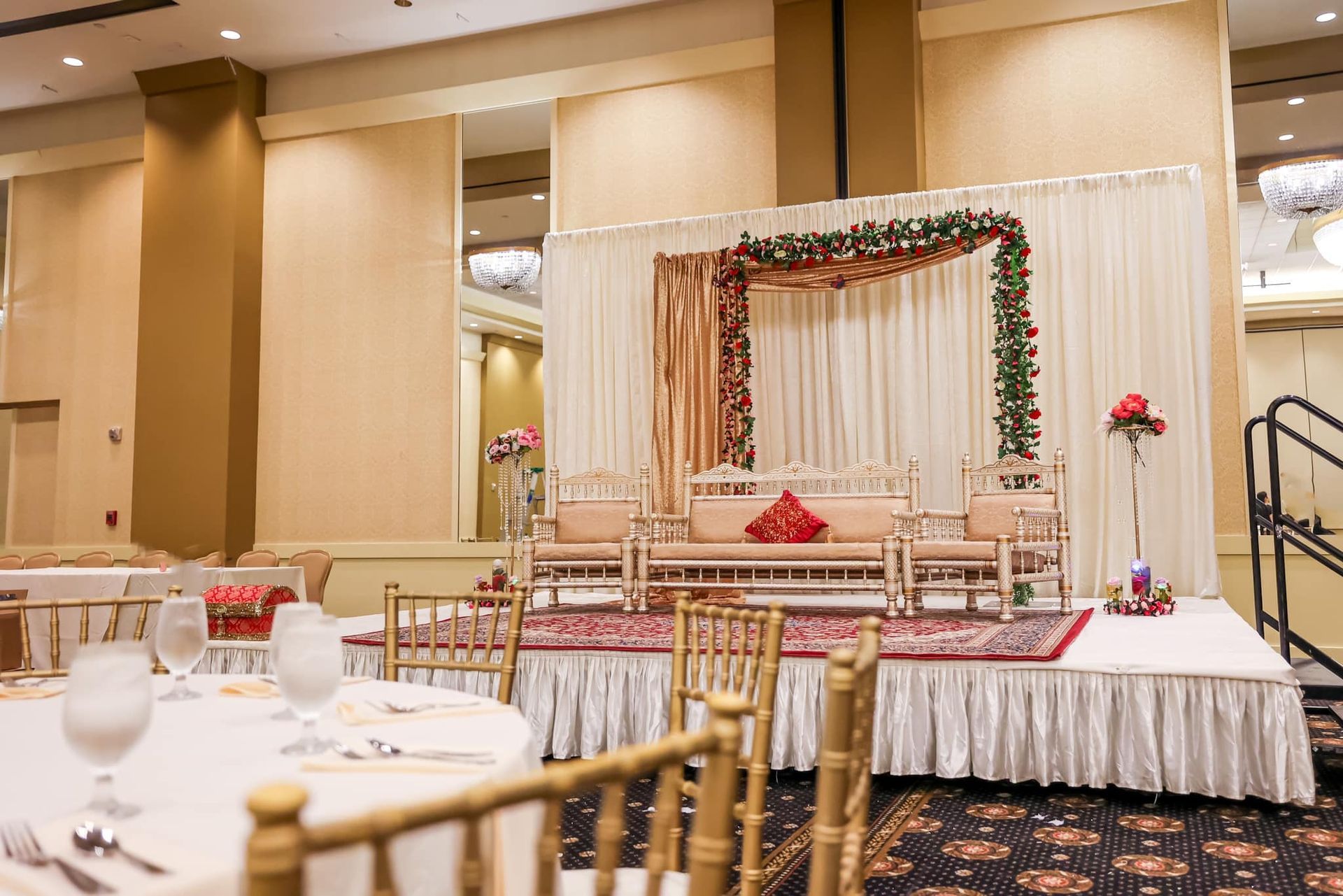 Decorated events place