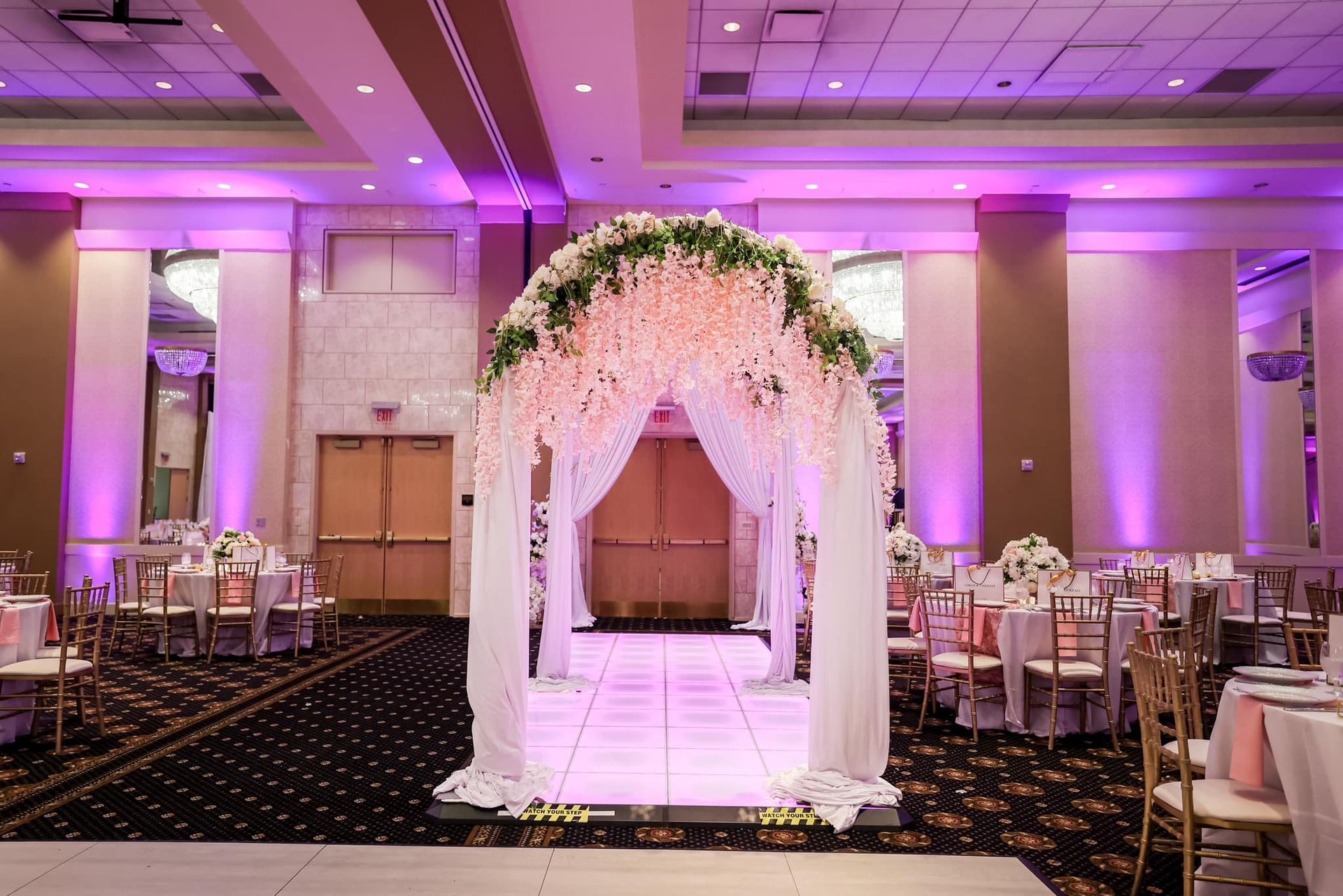 Decorated events place