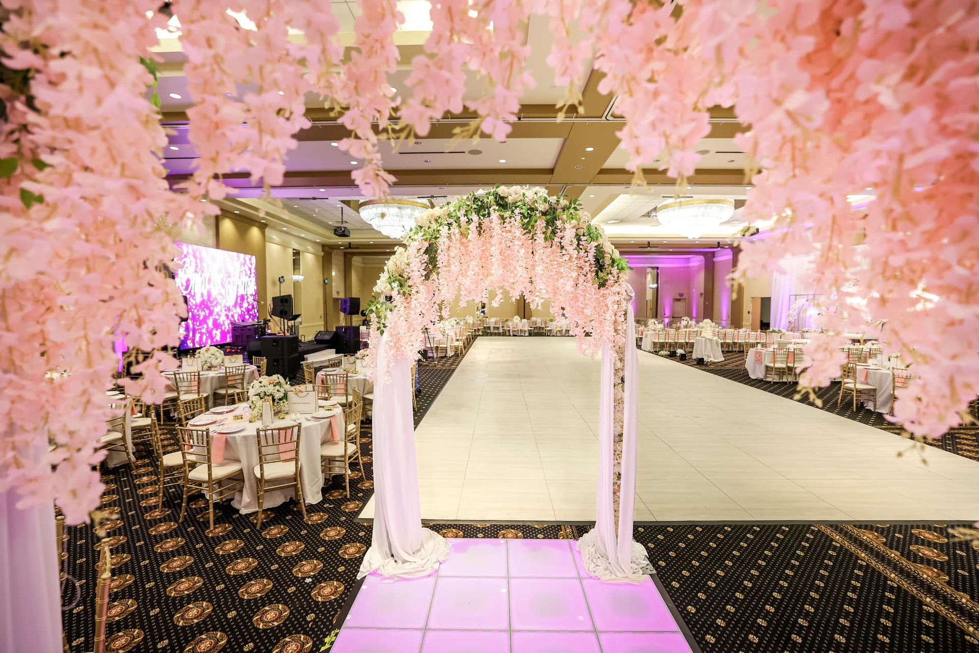 Decorated events place