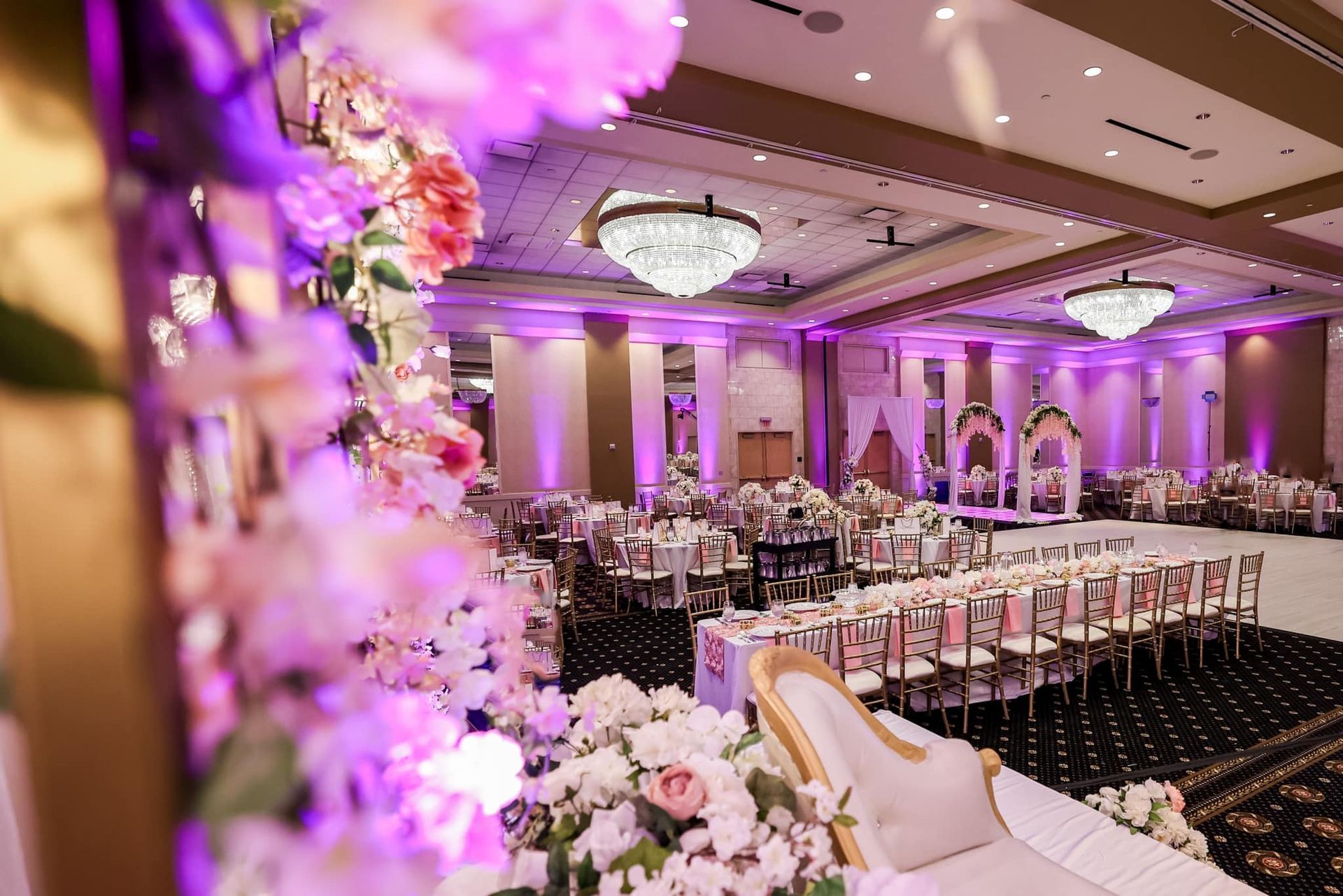 Decorated events place