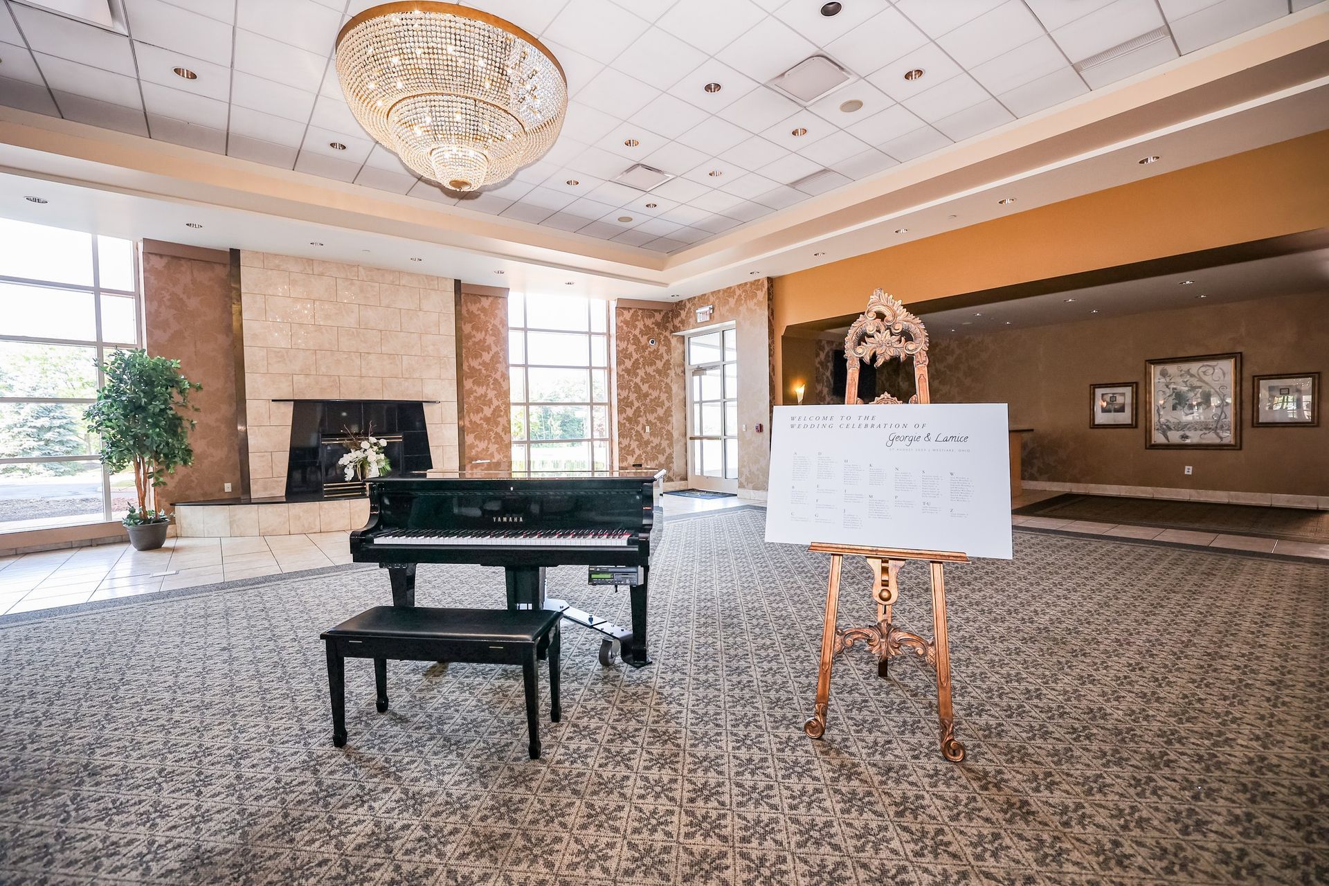 Decorated events place