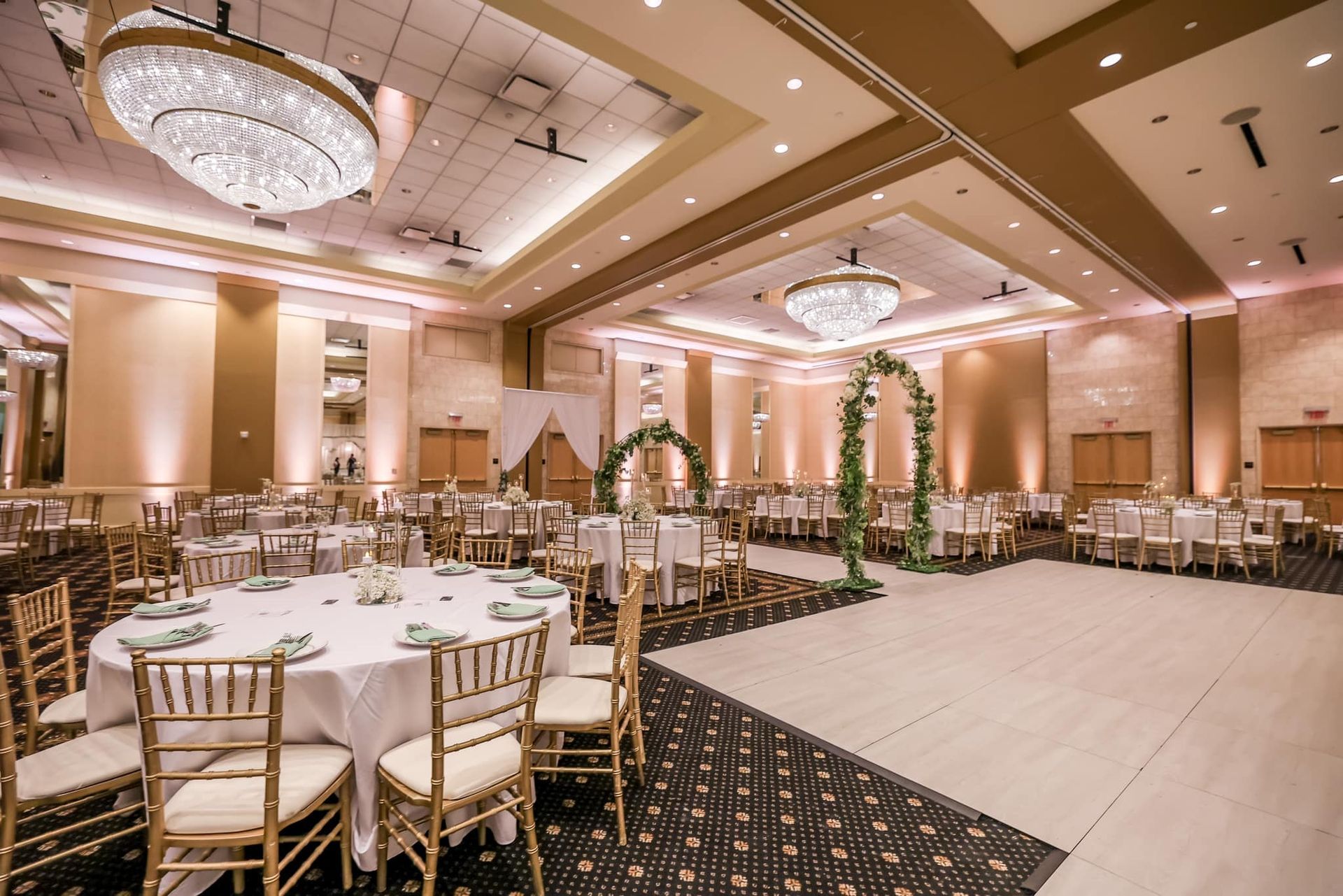 Decorated events place