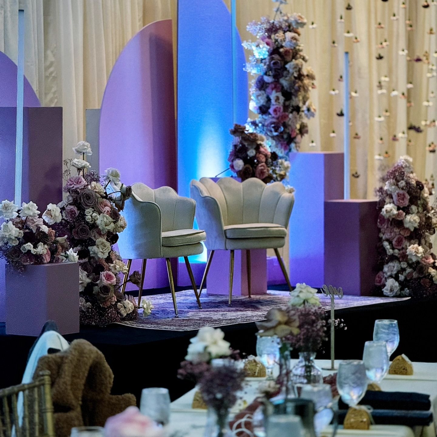 Decorated events place