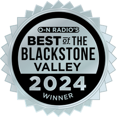 O-N RADIO's Best of the Blackstone Valley winner for 2024 Silver.