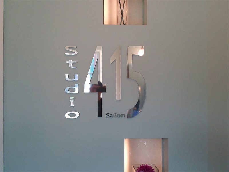 3d lettering sign