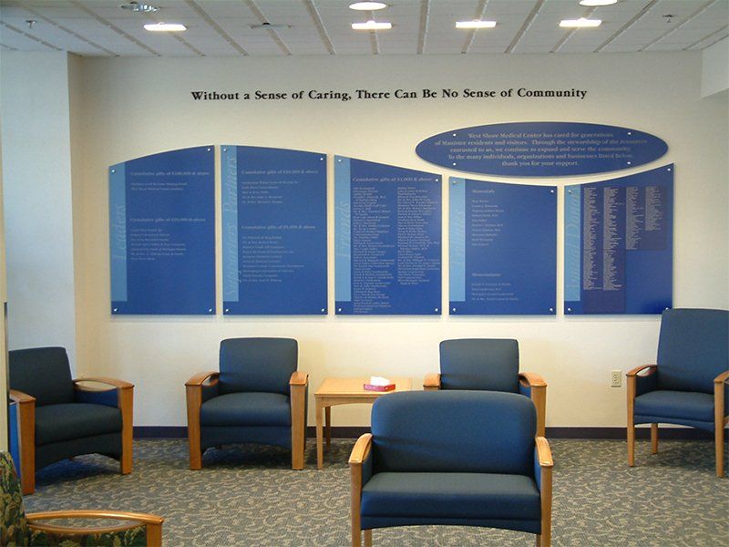 Donor wall
