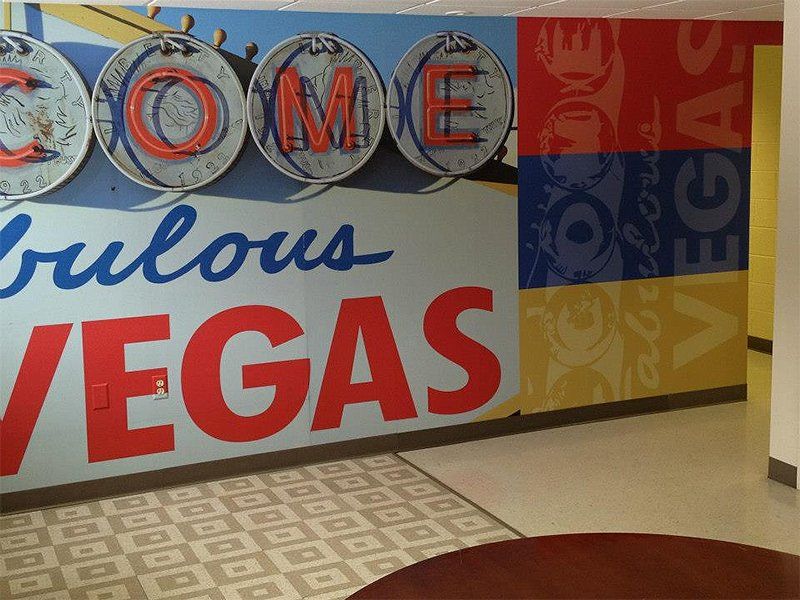 Custom conference wall