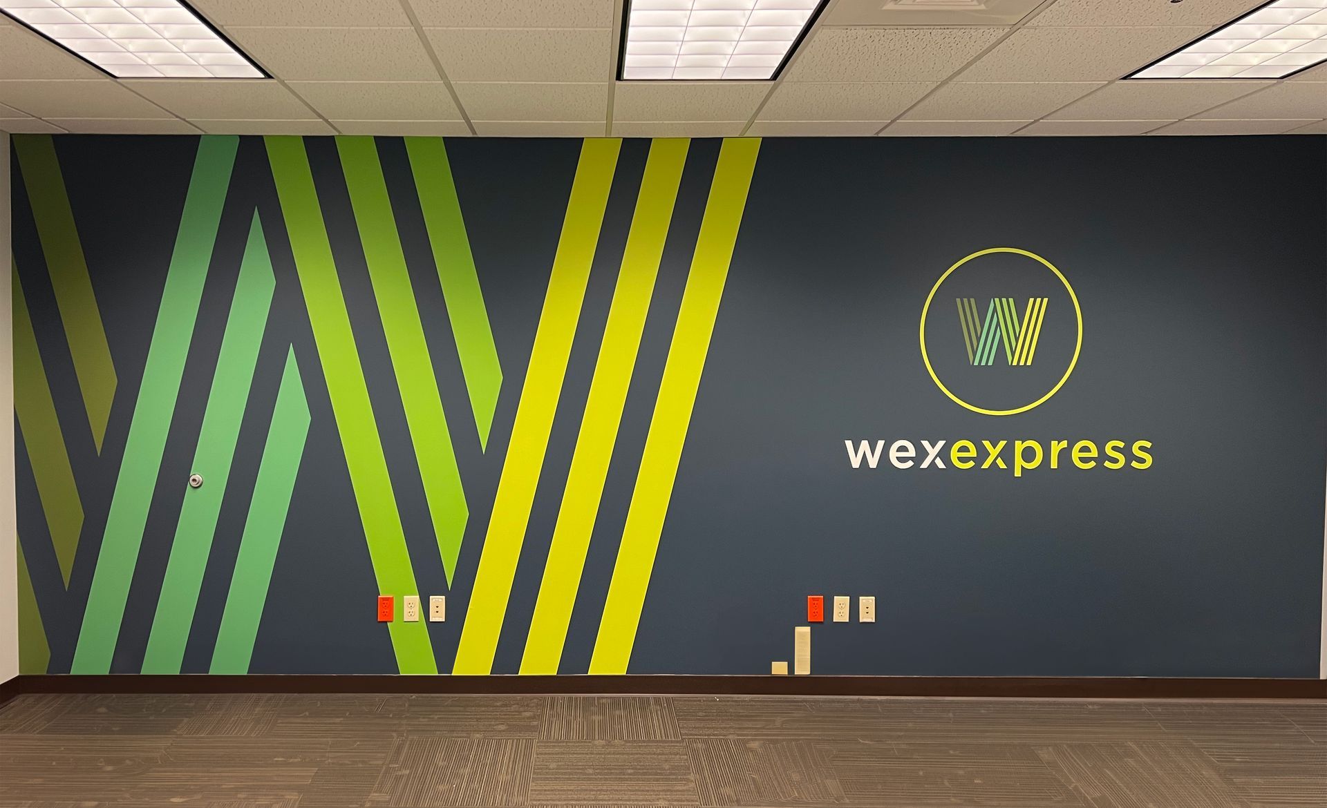 wexford transit authority wex express custom wall mural vinyl graphics