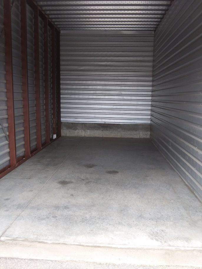 completed storage cleanout