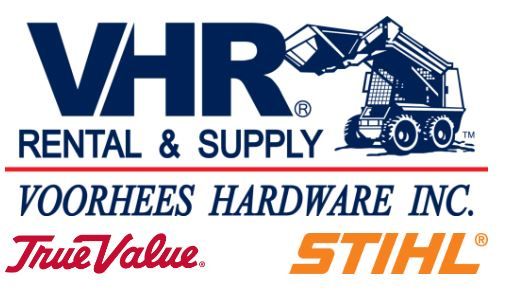 VHR Rental & True Value Hardware Logo