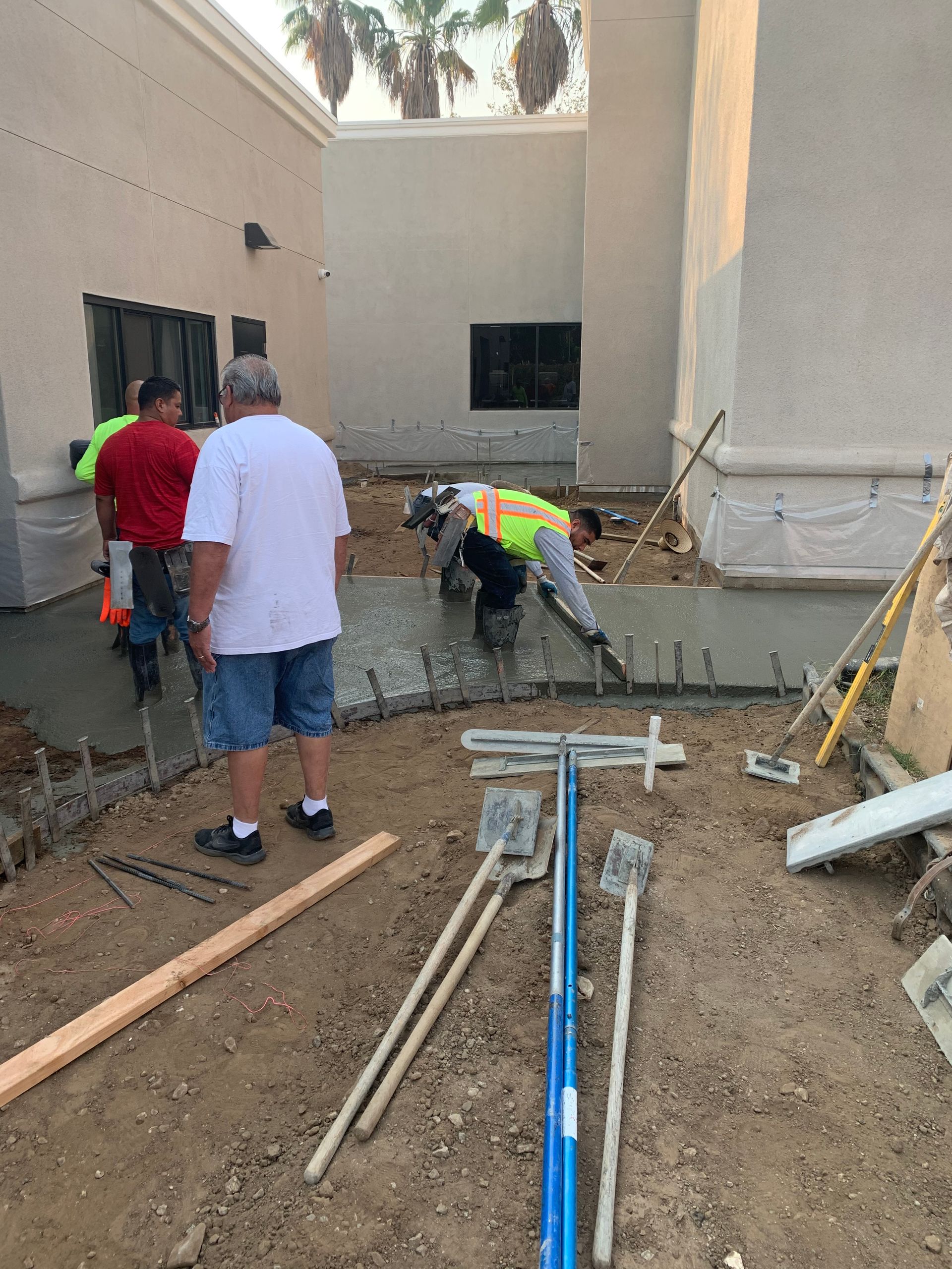 Commercial concreting