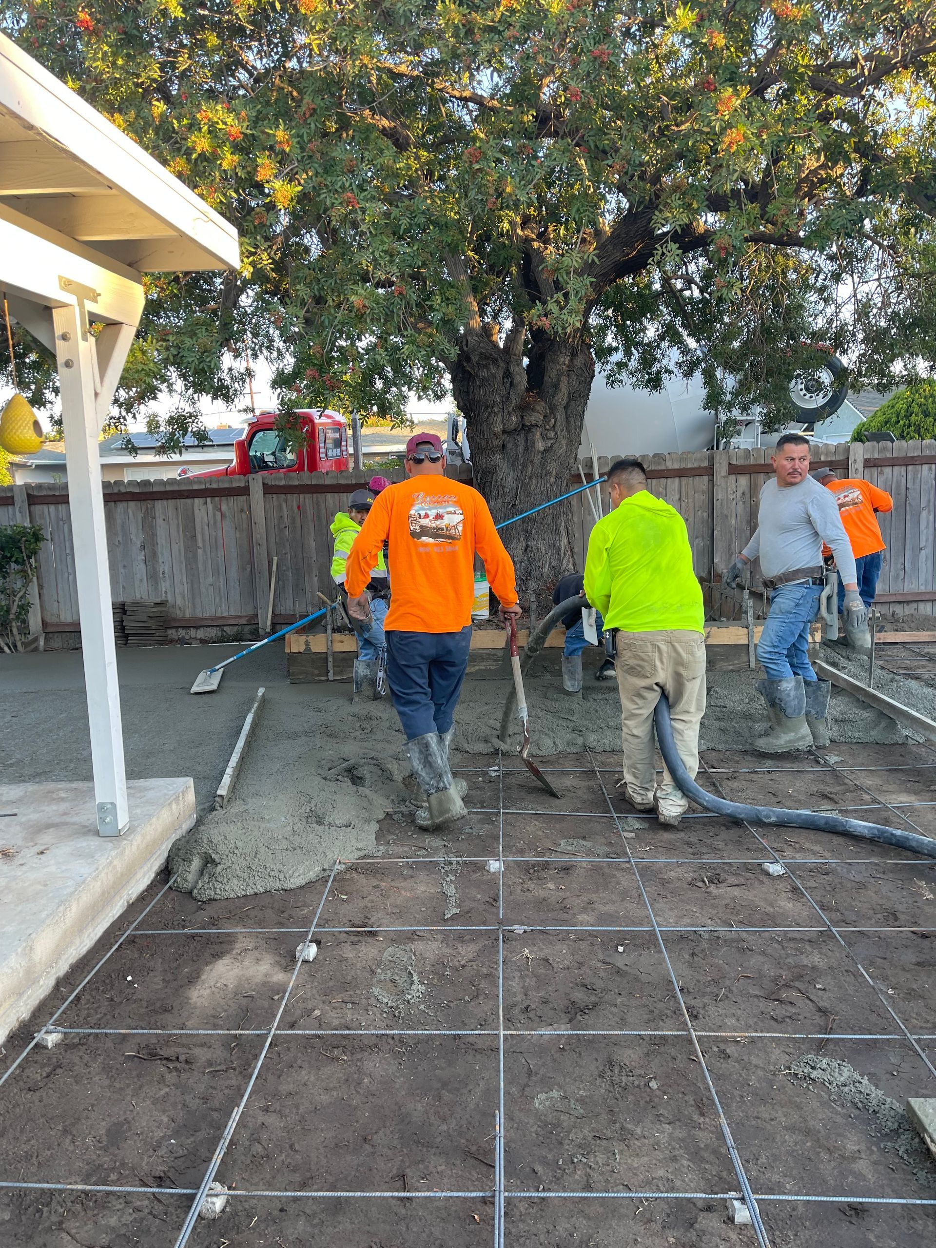 Commercial concreting