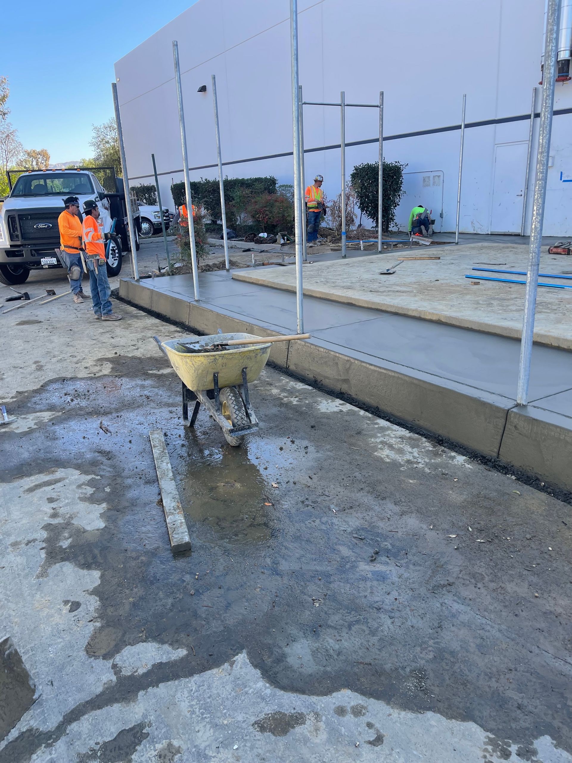 Industrial concreting