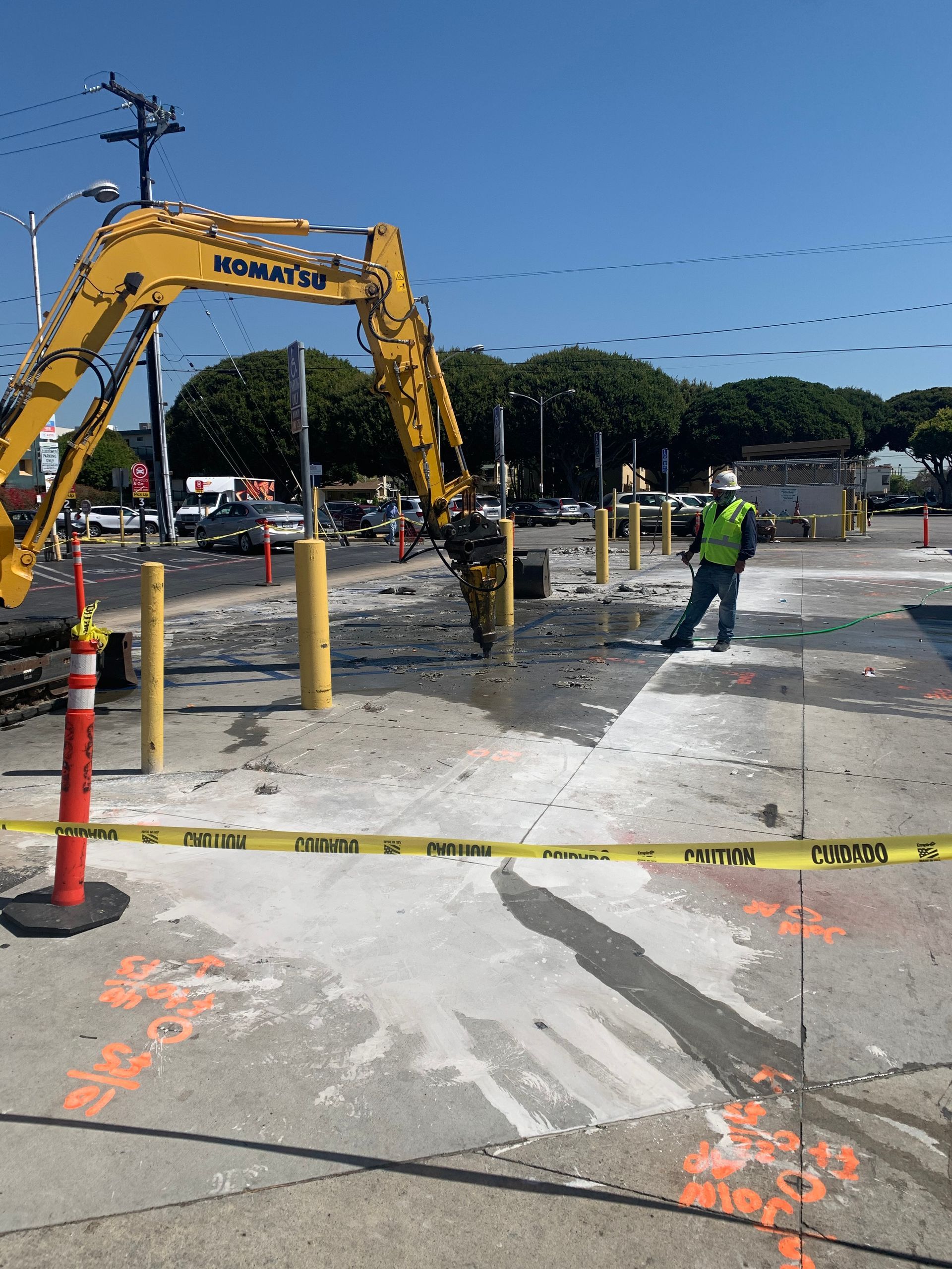 Industrial concreting