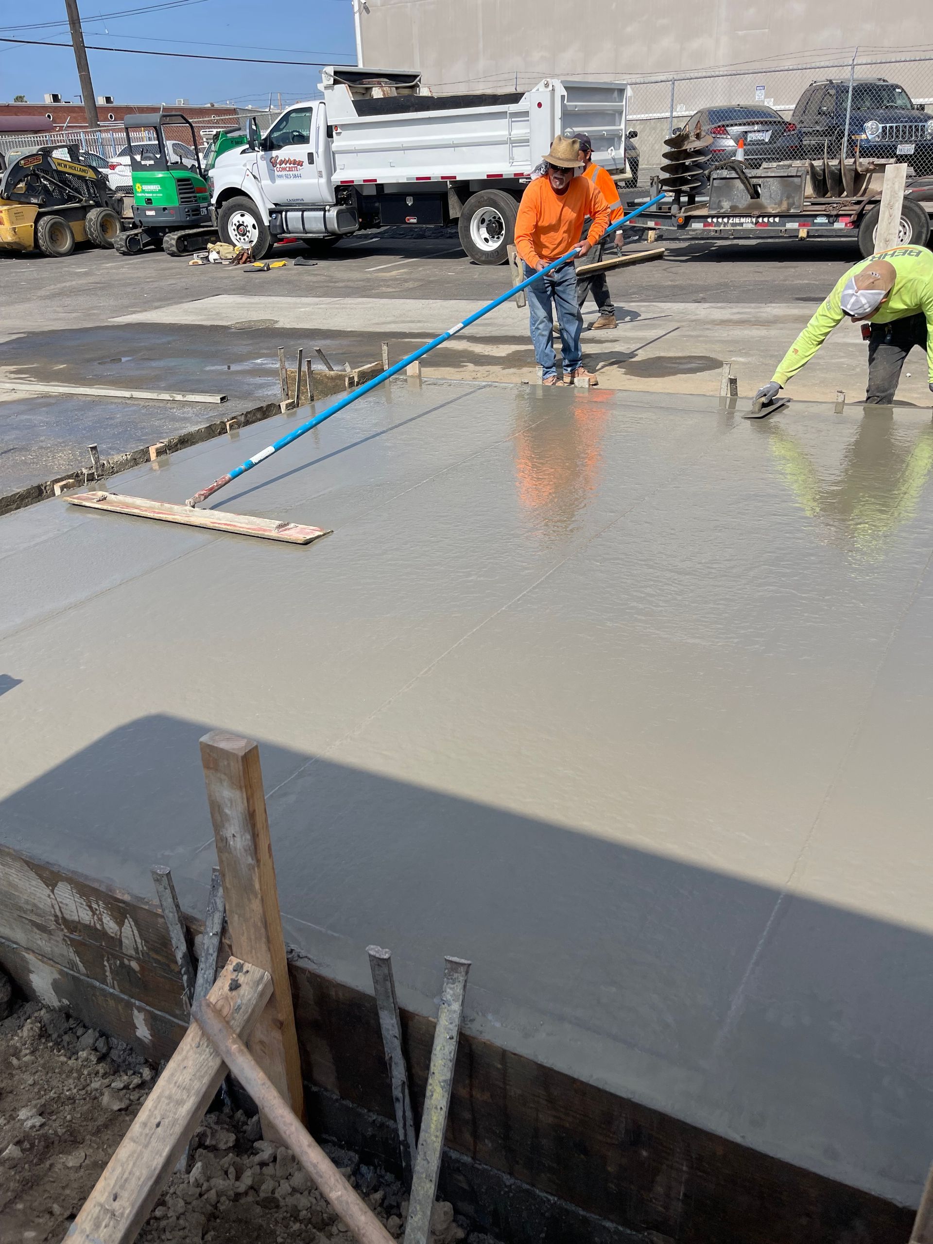 Industrial concreting