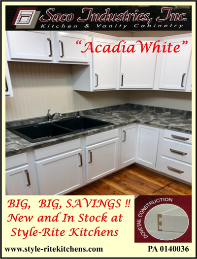Acadia White Countertop Promotion