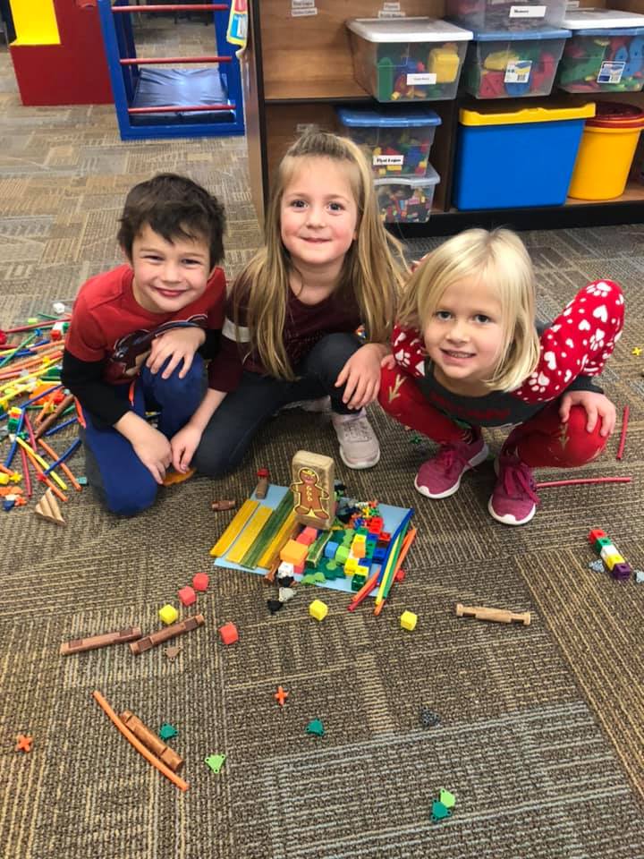 Children inside daycare facility