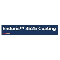 Enduris 3525 Coating logo on a blue rectangular background with white text.